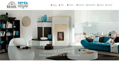 Desktop Screenshot of feuergalerie-rendl.at
