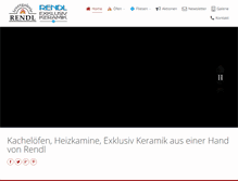 Tablet Screenshot of feuergalerie-rendl.at